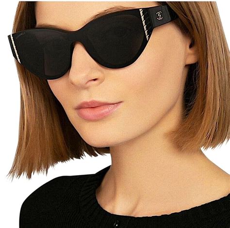 chanel sonnenbrille rund 2019|Chanel sunglasses diamond.